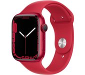Apple Watch Series 7 (2021) GPS 41 mm - Aluminio Rojo - Correa deportiva Rojo
