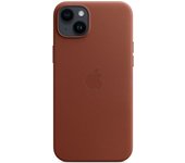 Funda de piel Apple iPhone 14 Plus - Magsafe - Piel Marrón