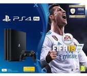 PlayStation 4 Pro 1000GB - Negro Mate + FIFA 18