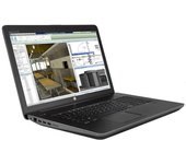 HP ZBook 17 G3 17" Core i7 2.7 GHz - SSD 256 GB + HDD 1 TB - 16GB - QWERTZ - Alemán