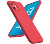 Funda iPhone 16 - Silicona - Rojo