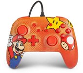 Joystick Nintendo Switch Powera Enhanced Wired Controller for Nintendo Switch Mario Vintage