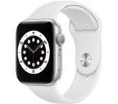 Apple Watch Series 6 (2020) GPS 40 mm - Aluminio Plata - Correa deportiva Blanco