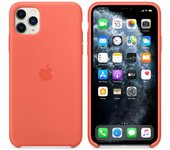 Funda de silicona Apple iPhone 11 Pro Max - Silicona Rosa