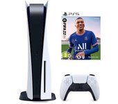 PlayStation 5 825GB - Blanco + FIFA 22