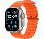 Apple Watch Ultra 2 (2023) GPS + Cellular 49 mm - Titanio Titanio natural - Correa Ocean Naranja