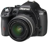 Réflex K50 - Negro + Pentax SMC Pentax-DA 18-55mm F3.5-5.6 AL WR f/3.5-5.6
