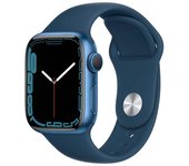 Apple Watch Series 7 (2021) GPS 41 mm - Aluminio Azul - Correa deportiva Azul