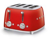 Tostador Smeg TSF03RDEU 4 ranuras - Rojo