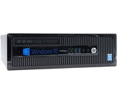 HP 400 G1 SFF Core i3 3.6 GHz - SSD 128 GB + HDD 1 TB RAM 16 GB