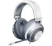 Cascos reducción de ruido gaming con cable micrófono Razer Kraken Mercury - Blanco