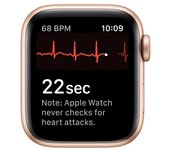 Apple Watch Series 4 (2018) - (correa no incluida) - GPS 40 mm - Aluminio Oro