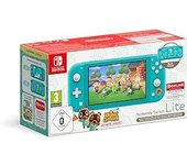 Switch Lite 32GB - Azul turquesa - Edición limitada Animal Crossing : New Horizons (Méli et Mélo Hawaï) + Animal Crossing : New Horizons (Méli et Mélo