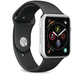 Apple Watch Series 6 (2020) GPS 44 mm - Aluminio Plata - Correa deportiva Negro