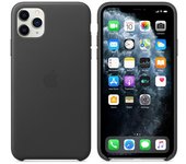 Funda de piel Apple iPhone 11 Pro Max - Piel Negro