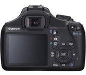 Réflex - Canon EOS 1100D - Negro + Canon EF-S IS II 18-55mm f/3.5-5.6