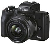 Réflex EOS M50 Mark II - Negro + Canon Zoom Lens EF-M 15-45mm f/3.5-6.3 IS STM f/3.5-6.3