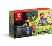 Switch 32GB - Negro Mate + New Super Mario Bros U Deluxe