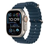 Apple Watch Ultra (2022) GPS + Cellular 49 mm - Titanio Titanio natural - Correa Ocean Azul