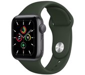 Apple Watch Series 5 (2019) GPS 44 mm - Aluminio Gris espacial - Correa deportiva Verde