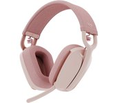 Cascos reducción de ruido gaming micrófono Logitech Zone Vibe - Rosa