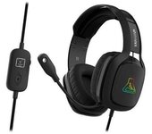 Cascos gaming con cable micrófono G-Lab Korp Vanadium - Negro