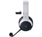 Cascos reducción de ruido gaming wireless micrófono Razer Kaira Pro Hyperspeed - Blanco/Negro