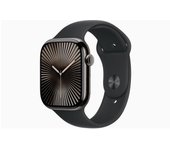 Apple Watch Series 10 (2024) GPS + Cellular 46 mm - Titanio Pizarra - Correa deportiva Negro