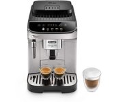 Cafeteras express con molinillo Delonghi Magnifica Evo L - Plata/Negro