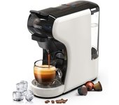 Cafeteras express de cápsula Compatible con Nespresso Hibrew H1A-White-EU L - Blanco