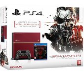 PlayStation 4 500GB - Rojo - Edición limitada Metal Gear Solid V + Metal Gear Solid V: The Phantom Pain