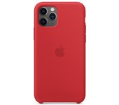 Funda de silicona Apple iPhone 11 Pro Max - Silicona Rojo