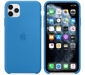 Funda de silicona Apple iPhone 11 Pro Max - Silicona Azul