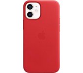 Funda de piel Apple iPhone 12 mini - Magsafe - Piel Rojo