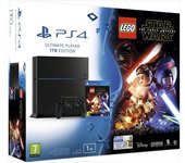 PlayStation 4 1000GB - Negro Mate + Lego Star Wars