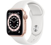 Apple Watch Series 4 (2018) GPS 40 mm - Aluminio Oro - Correa deportiva Blanco