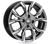 Llanta Racer Carver 7,5x17 4x100 Et38 67.1 Black