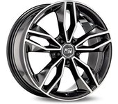 Llanta Msw Msw71 7,5x17 5x100 Et35 63.3 Grey Polish