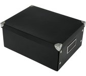 Set 4 Cajas Cartón Plegable color Negra