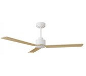 Ventilador de techo anne blanco+madera