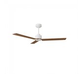 Ventilador de techo anne blanco+madera