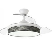 Ventilador led aspas plegables moda tetris cct (72w)