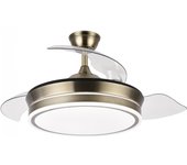 Ventilador led aspas plegables bayomo mini cct (72w)