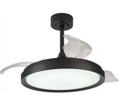 Ventilador led aspas desplegables mistral cct dim (50w)