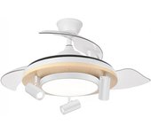 Ventilador led aspas plegables gladiator cct smart (37w+15w)