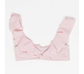 Top Bikini Volantes Up - Blanco - Parte De Arriba Chica talla 16