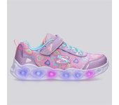 Skechers Heart - Malva - Zapatillas Luces Niña talla 28