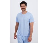Camiseta Nike Dri-FIT - Azul - Camiseta Running Hombre talla L