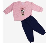 Chándal Minnie - Rosa - Chándal Bebé Disney talla 18M