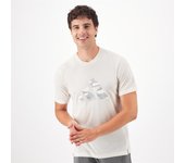 Camiseta adidas - Kaki - Camiseta Running Hombre talla S